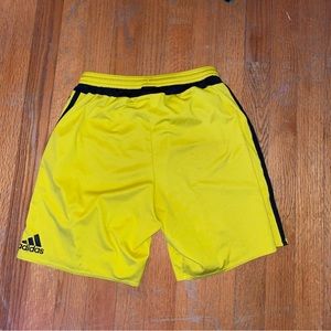 Men’s Adidas Yellow Shorts